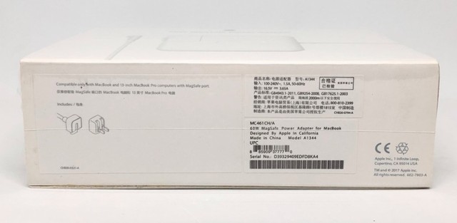 Fonte Carregador Apple Macbook Pro 13 Polegadas 60w Magsafe 1 Novo na Caixa - Foto 3