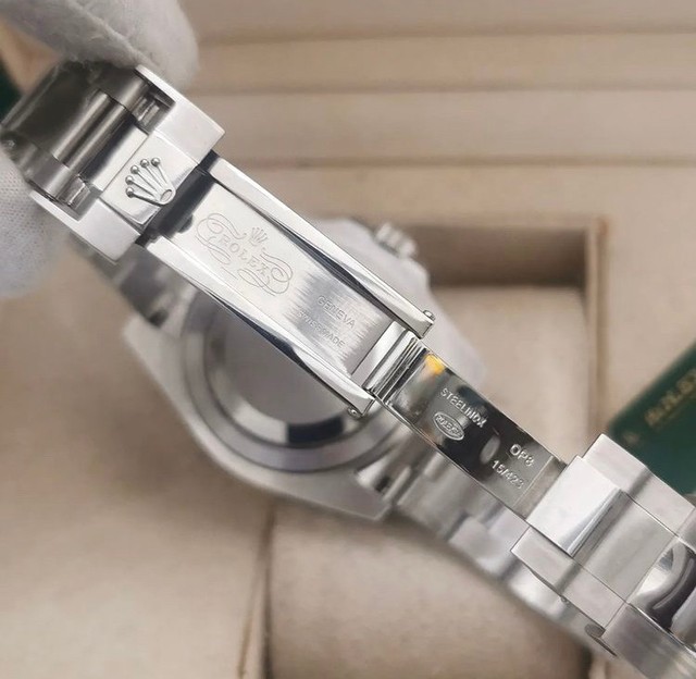 Relógio Rolex GMT Batman Branco Novo - Foto 4
