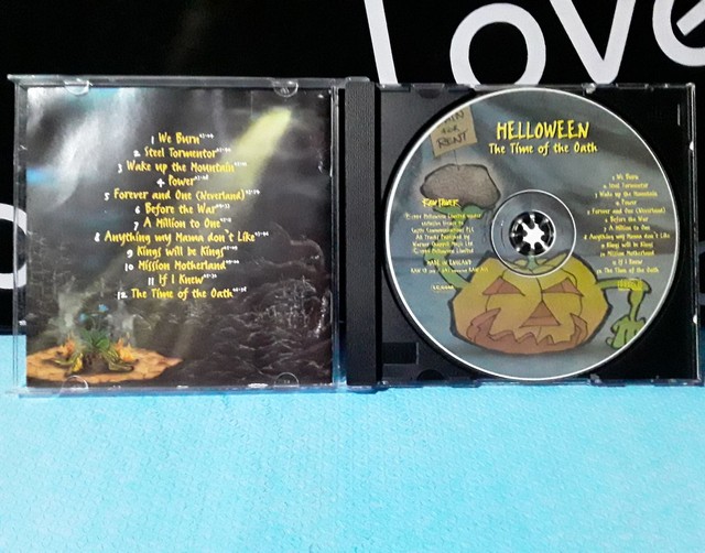 Cd helloween time of the oath nacional - Foto 3