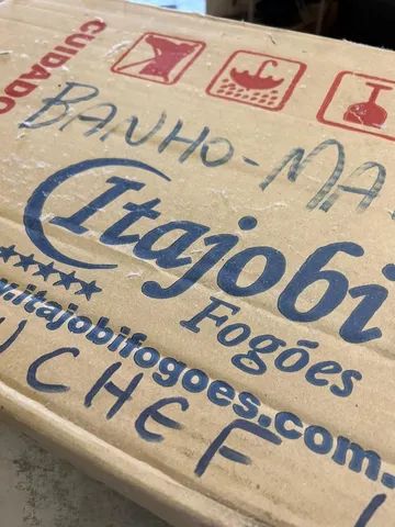 Fogão Banho-maria Inox 90x40 Multiuso A Gás Itajobi Fogoes - Foto 3