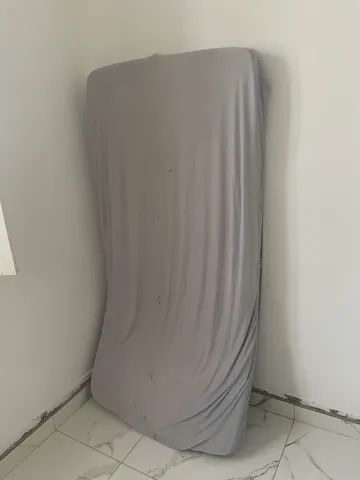 Colchão Solteiro Querubin Liso 88cm Espuma D20 - Solteiro - Foto 6