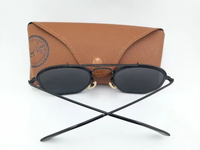 Óculos de sol Ray-Ban Mashall preto  - Foto 4