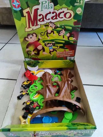 Jogo Infantil Divertido Pula Macaco Acerte a Árvore Original