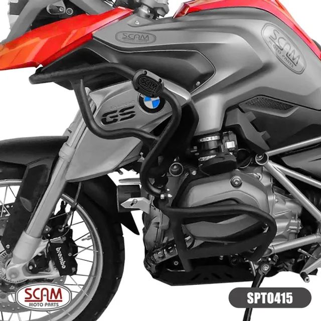 Protetor Motor Carenagem Bmw R1200Gs 13/19 Preto Scam (Entrega Grátis) - Foto 4