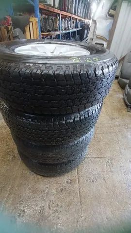 Jogo de Rodas com Pneus Toyota Hilux 2015 - RS Auto Peças 