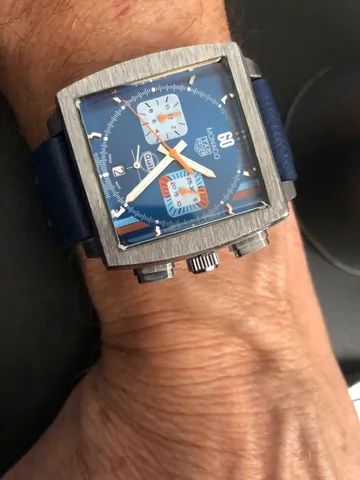 Rel gio Tag Heuer M naco Cron grafo novo sem uso Acess rios