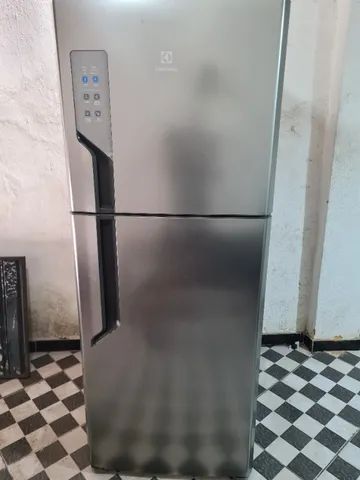 Geladeira Electrolux Frost Free Inverter 474L Efficient Duplex Cor Inox (IT56S)