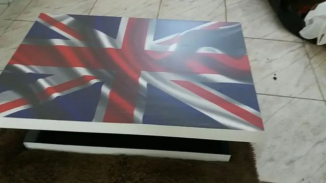 Mesa de centro antiga 1.00 X 0.60cm - Foto 5