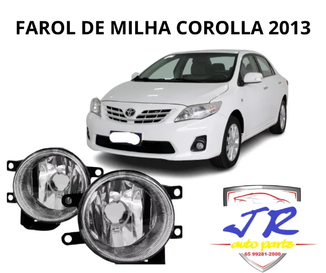 Par farol de milha corolla 2013