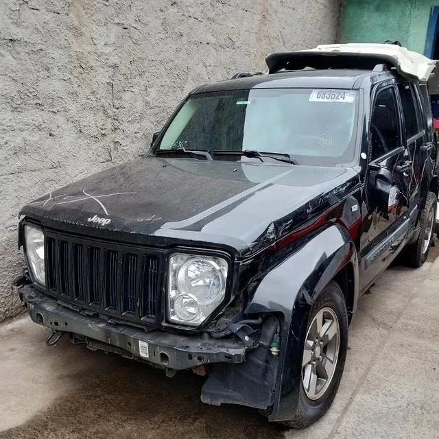 Jeep Cherokee 3.7 2008 Airbag Motor Retrovisor Capo Porta Farol Lantena Sucata