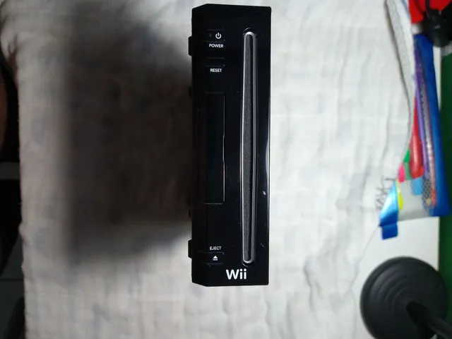 Wii Black Destravado Com Hd Ssd Emuladores Entrada Gc