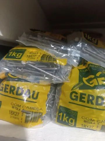 Pregos pacote kilo