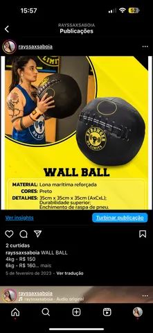 Wall Ball Be Stronger 