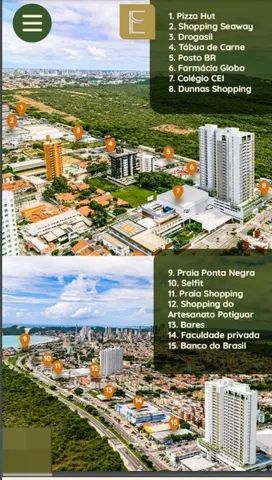 Residencial Essence - Apto 2/4 e 1 suíte de 61 m², andar alto, 1 vaga por 585.370, Natal - Foto 3