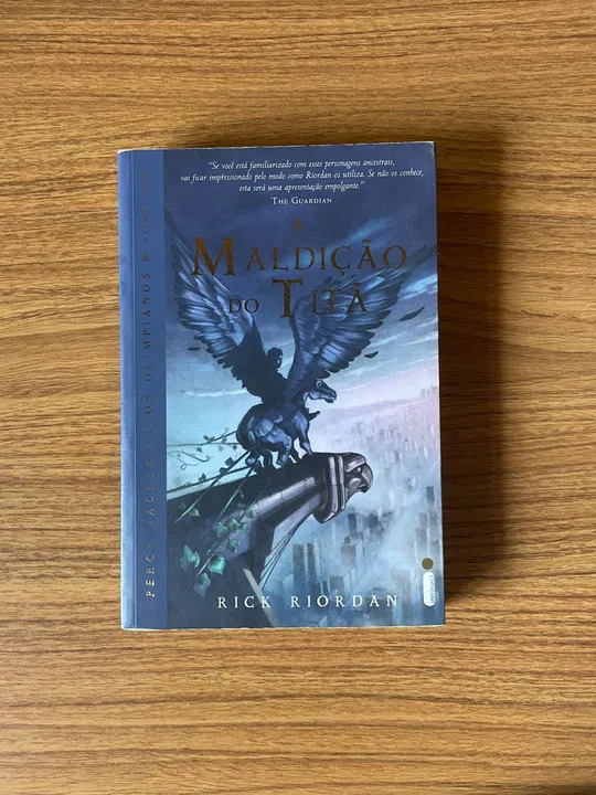 Livro A Maldição do Titã - Percy Jackson e os Olimpianos - Livro 5