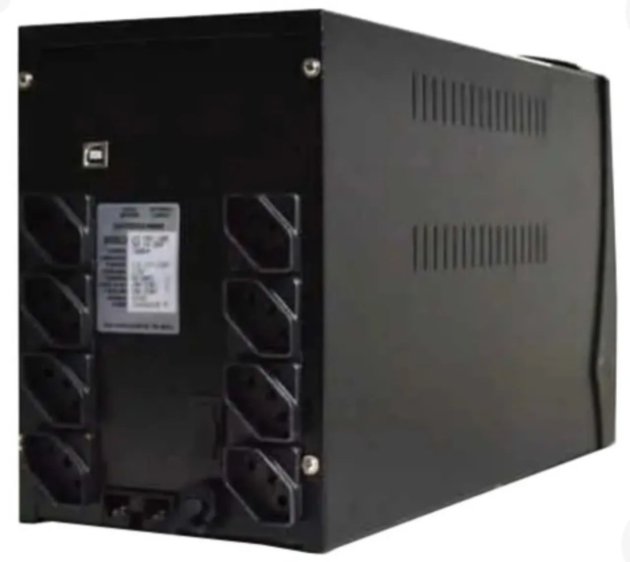 Nobreak Ts Shara UPS Universal 1800 1800VA entrada e saída de 115V/220V CA preto - Foto 2