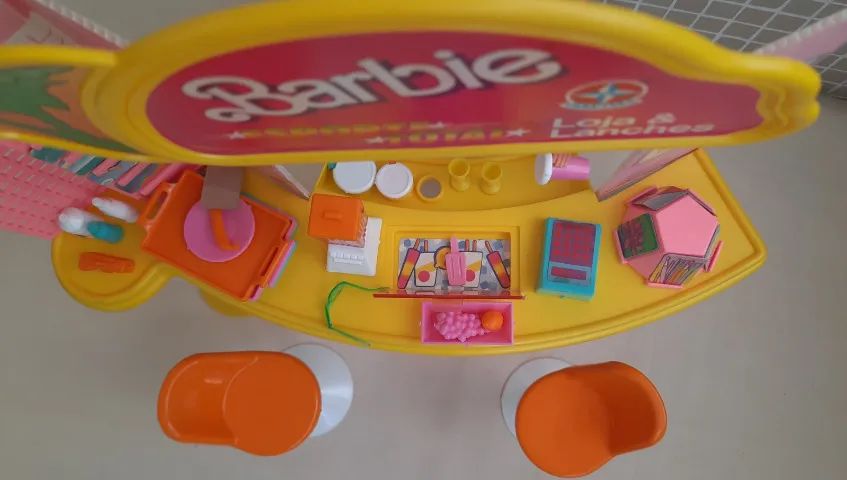 Loja e Lanches Da Barbie - Anos 80 - Estrela - Foto 4