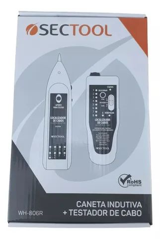 Kit Localizador e Testador de Cabos Zumbidor Ponteira Indutiva + Estojo de transporte - Foto 4