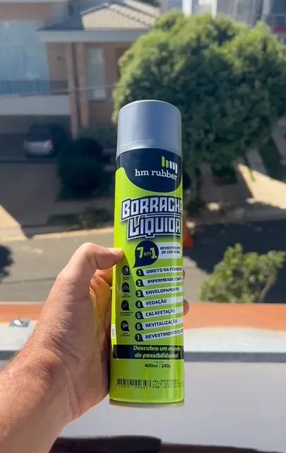 Borracha Líquida Spray - Direto na Ferrugem Aerossol Pratico Fácil