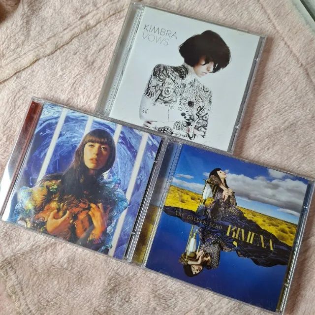 CDs Kimbra Vows, The Golden Echo e Primal Heart