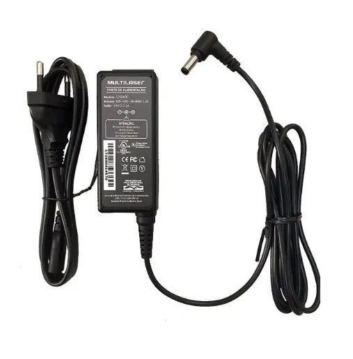 FONTE PARA NOTEBOOK 19V 2,1A S29A00 MULTILASER PR947