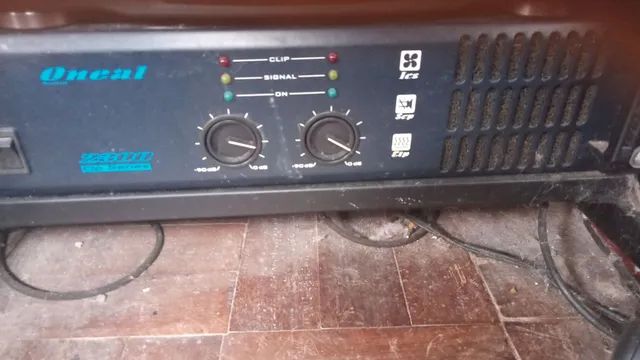Amplificador da Oneal e um par de caixas da Loudvox - Foto 2
