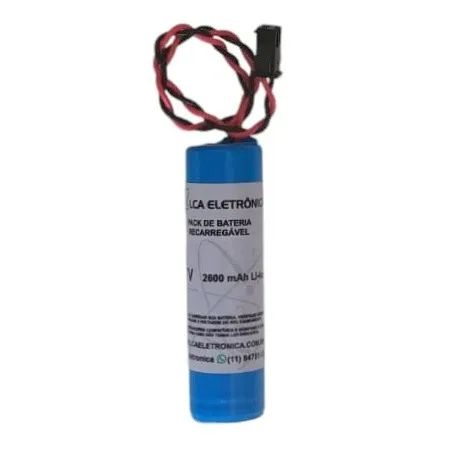 Bateria de Lítio 3,7V 2600 mAh (unidade)