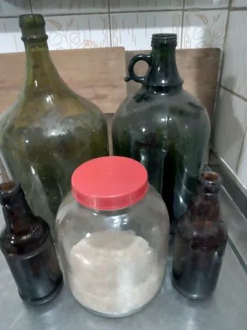 Pote e garrafão 