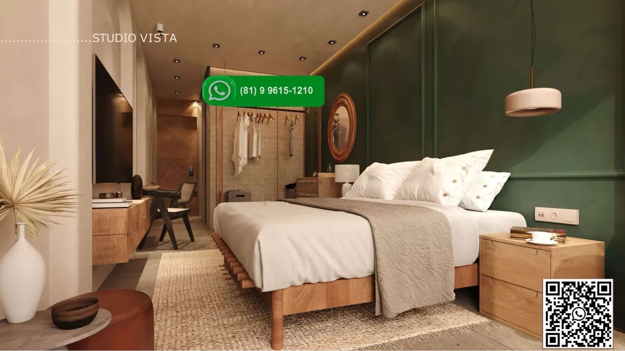 PRAIA DE CAMPAS EM TAMANDARÉ - FLAT 1 QUARTO 24m² a 80 m do mar - Foto 12