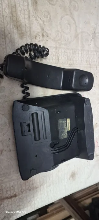 Telefone Fixo com Design Clássico,nao seu se funciona