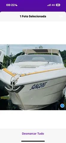 Lancha Ecomariner 440 Full 44 Pés com 2 Volvo Penta Diesel