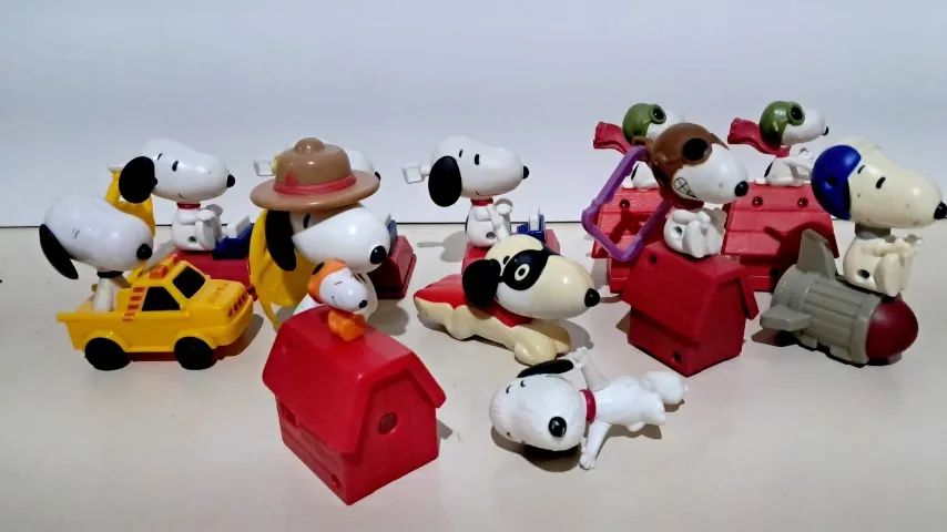 Lote De Bonecos Snoopy
