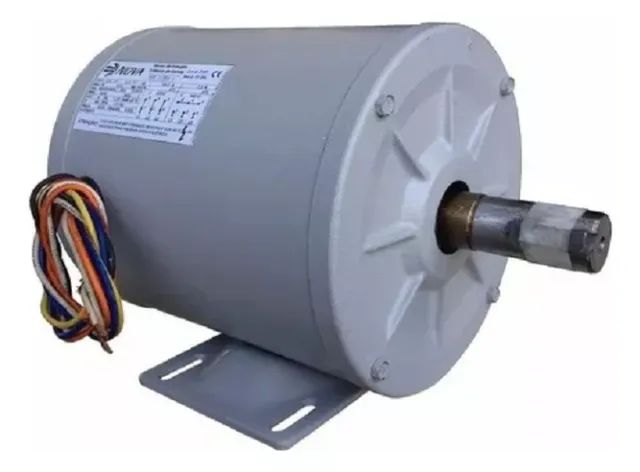 Motor Elétrico Nova Motores Trifásico Blindado Elevacar 4 CV 4 Pólos  220/380 Volts 1650 r