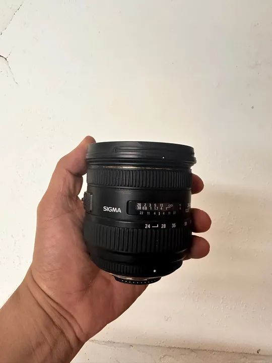 Lente Sigma 24x70mm para Nikon f2:8 bem conservada. - Foto 6