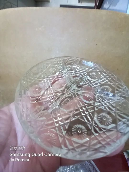 Vendo Jogo de petisqueira de Cristal  - Foto 3