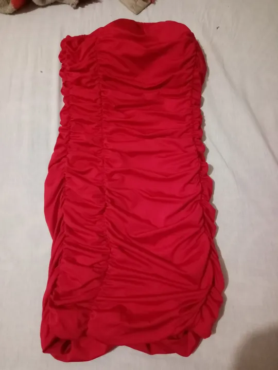 Vestido Vermelho Tomara que Caia