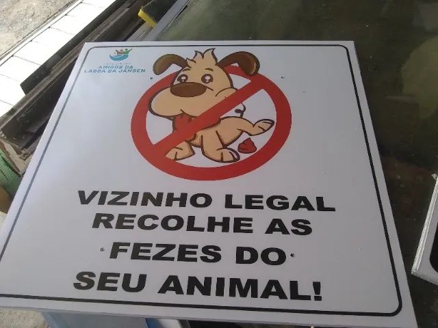 Placas de Sinalização em pvc - Foto 3