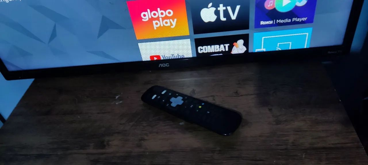 TV AOC Roku 32 polegadas Smart - Foto 3