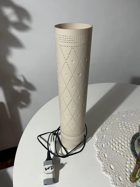 Luminária linda feira de cano de PVC.  - Foto 3