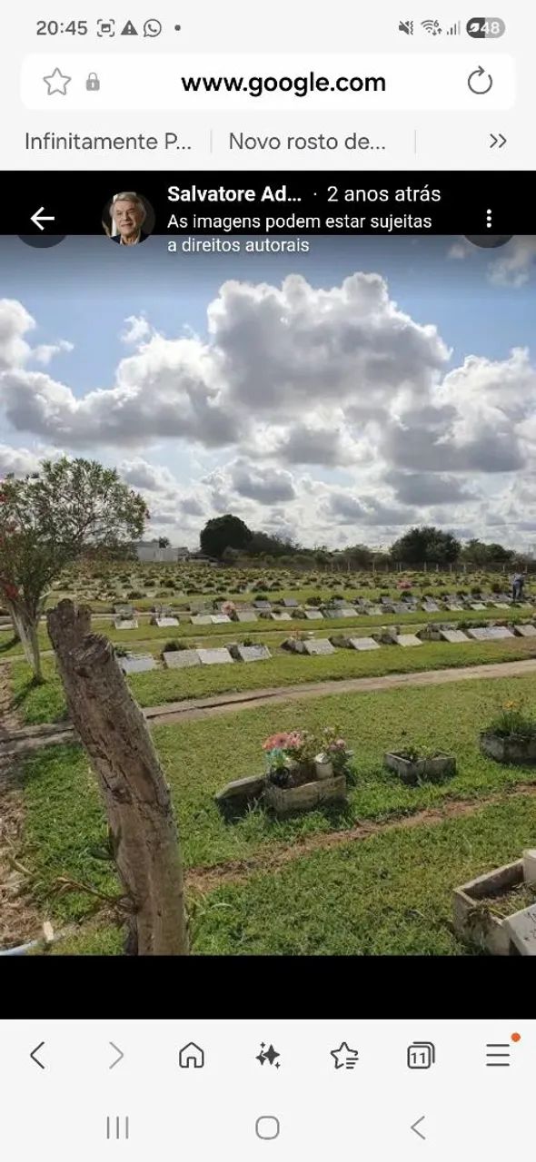 Jazigo no Cemitério Campo da Paz
