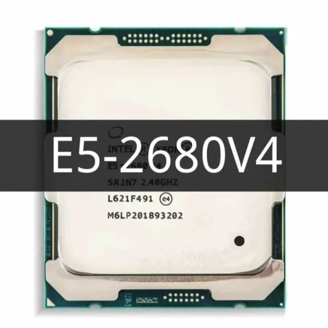 Processador Intel Xeon E5 2680 V4 2.40/3.30GHz, 120W, 14C/28T, LGA 2011-3, 12x 12,27