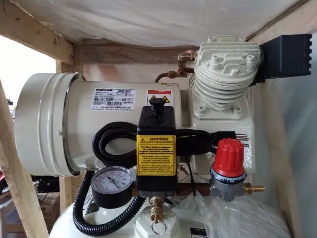 Compressor odontologico Schulz- MSV 6/30 Isento de oleo - 6 Pes 120 Lbs - Foto 3