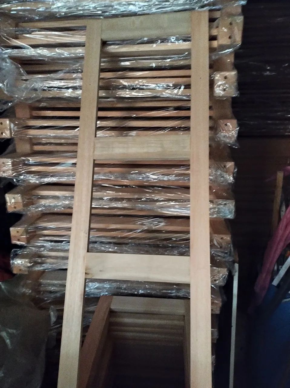 Escada para beliche novas 100% eucalipto  - Foto 2