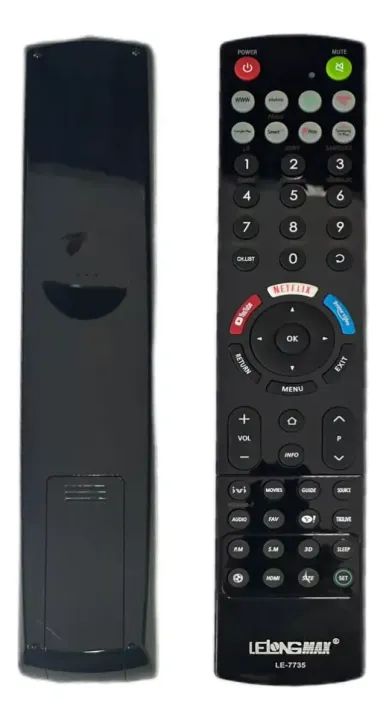 Controle Remoto Universal De Tv Smart E Led/