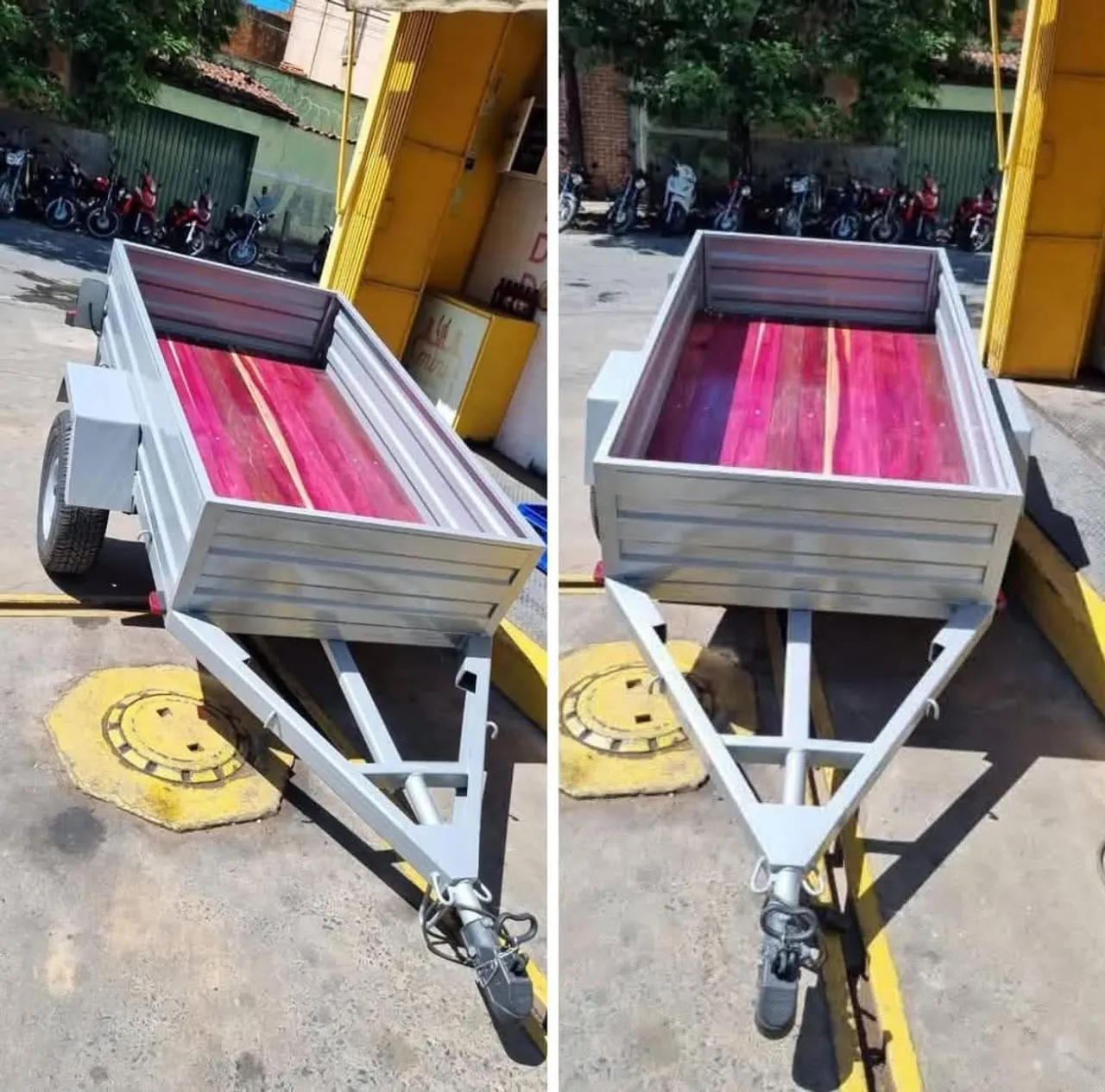 Carreta para transporte de cargas