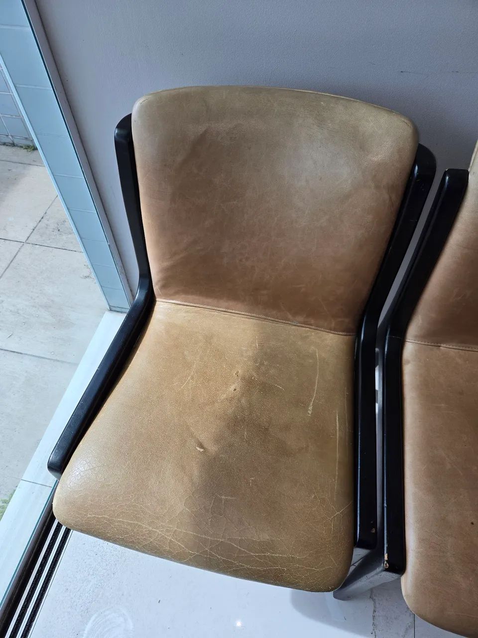 Cadeira de jantar em couro legítimo  - Foto 5