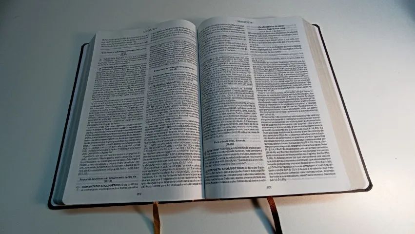 Bíblia Apologética com Apócrifos | ARC | Muito Nova! | Bíblia Top - Foto 5