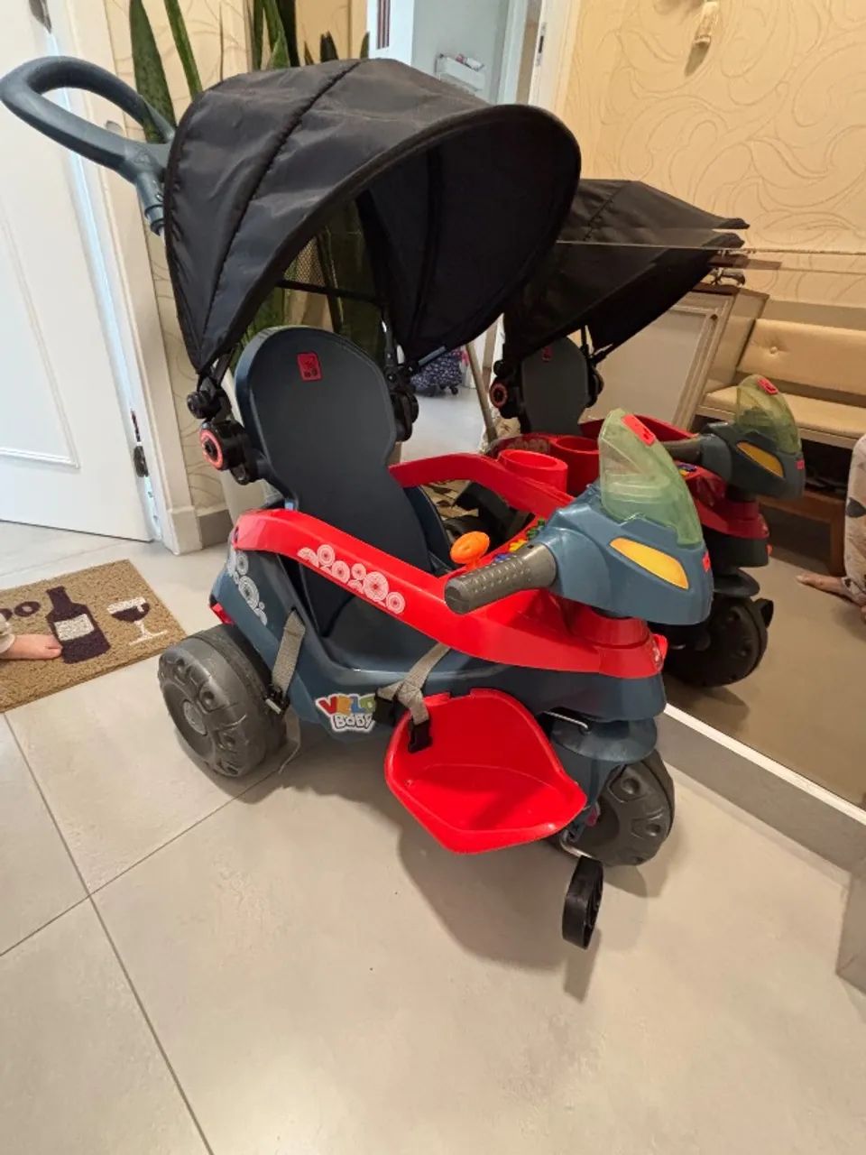 Carrinho de passeio para criança 