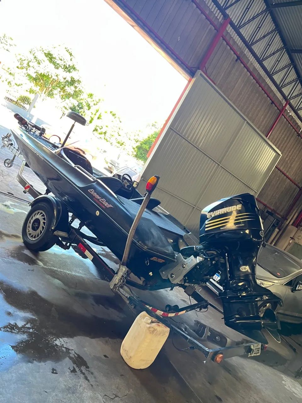 Lancha Bass Boat 2002 motor 175hp  - Foto 13