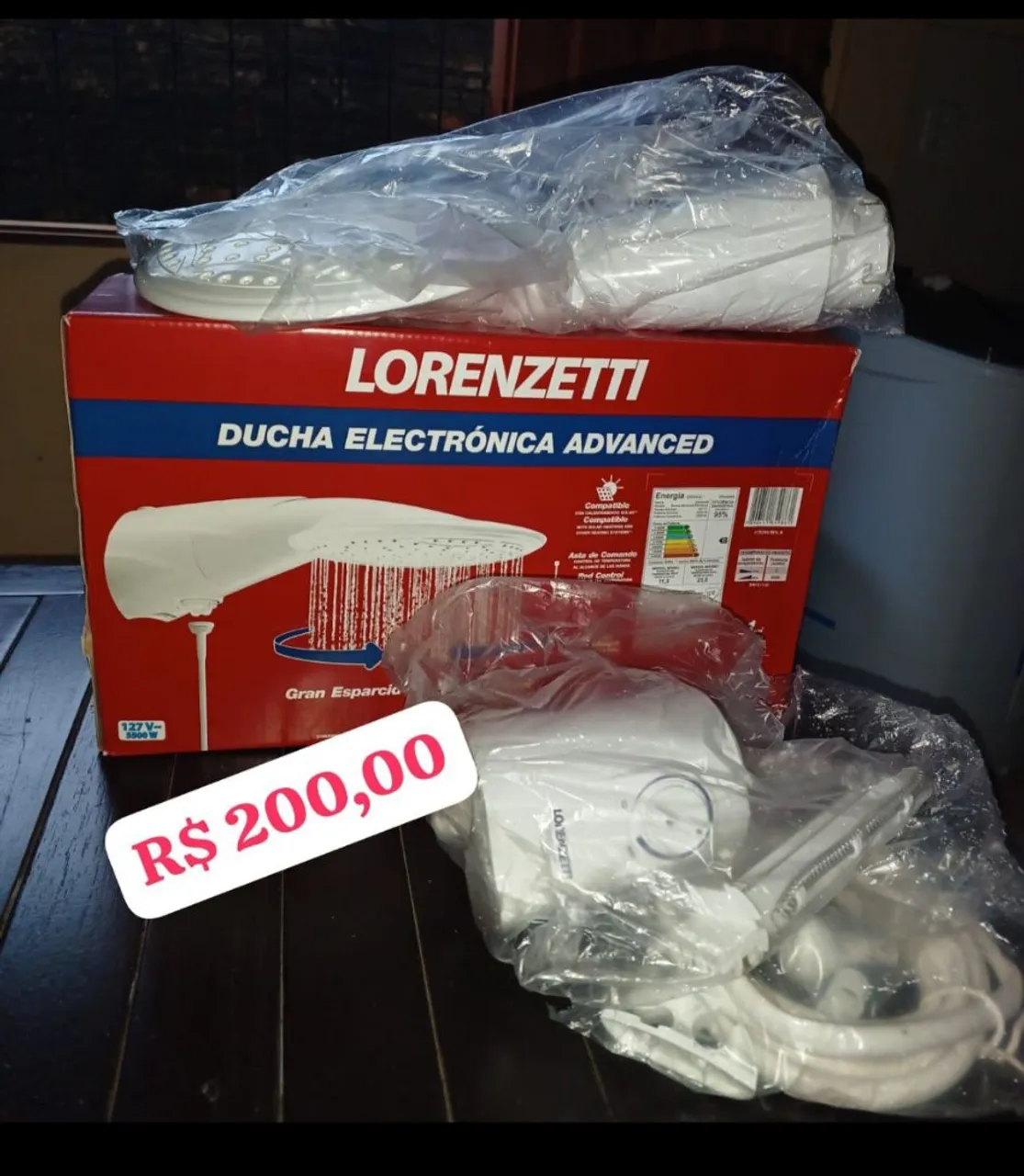 Ducha Eletrônica Advanced Lorenzetti - Nova!
